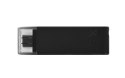 Kingston pendrive 128GB USB-C DT70 czarny Kingston pendrive 128GB USB-C DT70 czarny