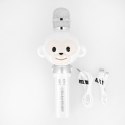 Maxlife mikrofon z głośnikiem Bluetooth Animal MX-100 biały