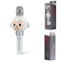 Maxlife mikrofon z głośnikiem Bluetooth Animal MX-100 biały