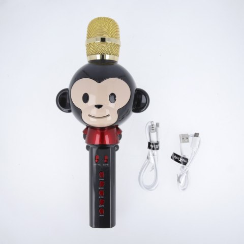 Maxlife mikrofon z głośnikiem Bluetooth Animal MX-100 czarny Maxlife mikrofon z głośnikiem Bluetooth Animal MX-100 czarny