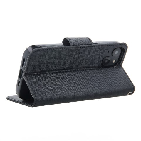 Etui Smart Fancy do Xiaomi Redmi Note 9 czarne Etui Smart Fancy do Xiaomi Redmi Note 9 czarne