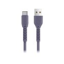 Maxlife kabel MXUC-04 USB - USB-C 1,0 m 3A fioletowy Maxlife kabel MXUC-04 USB - USB-C 1,0 m 3A fioletowy