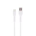 Maxlife kabel MXUC-04 USB - microUSB 1,0 m 3A biały Maxlife kabel MXUC-04 USB - microUSB 1,0 m 3A biały