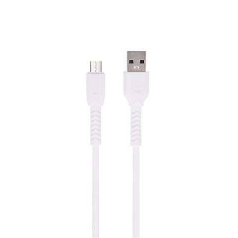 Maxlife kabel MXUC-04 USB - microUSB 1,0 m 3A biały Maxlife kabel MXUC-04 USB - microUSB 1,0 m 3A biały