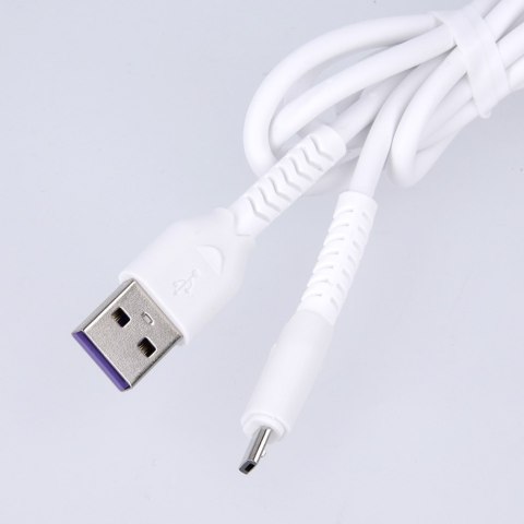Maxlife kabel MXUC-04 USB - microUSB 1,0 m 3A biały Maxlife kabel MXUC-04 USB - microUSB 1,0 m 3A biały
