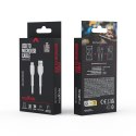 Maxlife kabel MXUC-04 USB - microUSB 1,0 m 3A biały Maxlife kabel MXUC-04 USB - microUSB 1,0 m 3A biały