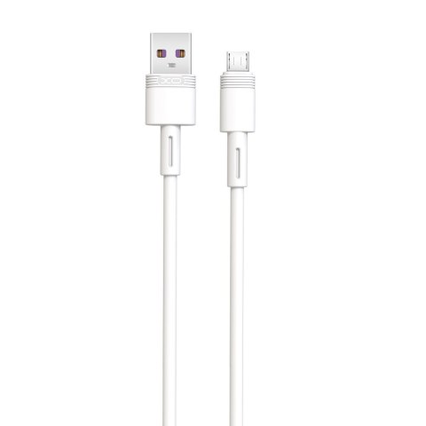 XO kabel NB-Q166 USB - microUSB 1,0 m 5A biały XO kabel NB-Q166 USB - microUSB 1,0 m 5A biały