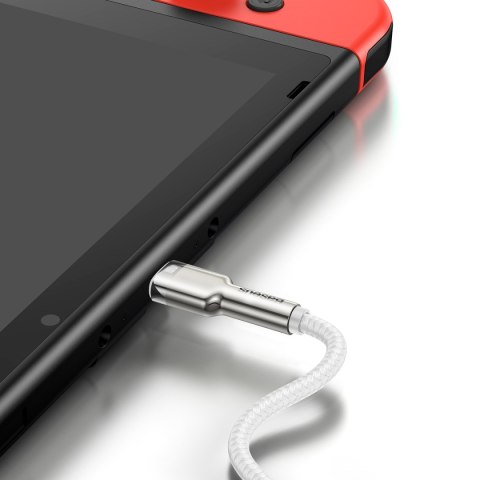 Baseus kabel Cafule Metal PD USB-C - USB-C 1,0 m biały 100W Baseus kabel Cafule Metal PD USB-C - USB-C 1,0 m biały 100W