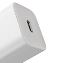 Baseus ładowarka sieciowa Super Si PD 20W 1x USB-C biała + kabel USB-C - Lightning Baseus ładowarka sieciowa Super Si PD 20W 1x USB-C biała + kabel USB-C - Lightning
