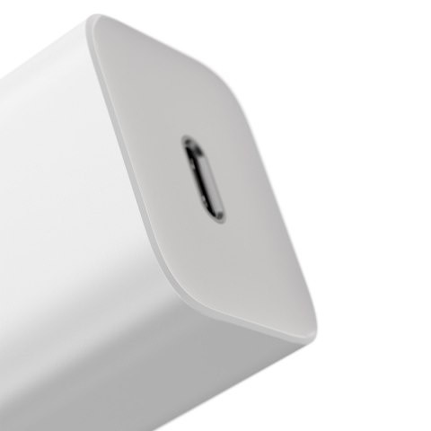 Baseus ładowarka sieciowa Super Si PD 20W 1x USB-C biała + kabel USB-C - Lightning Baseus ładowarka sieciowa Super Si PD 20W 1x USB-C biała + kabel USB-C - Lightning