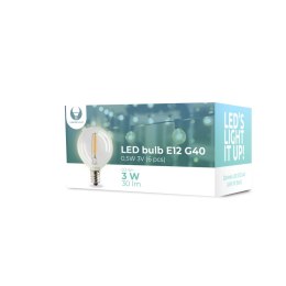 Żarówka LED FL-1B E12 G40 0.5W 3V 30lm przezroczysta Forever Light 6 sztuk