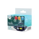 Latarka czołowa LED Sporty XP-E 3W + COB 3W 160lm 1200mAh Li-Ion Forever Light Latarka czołowa LED Sporty XP-E 3W + COB 3W 160lm 1200mAh Li-Ion Forever Light