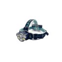 Latarka czołowa LED Ultra T6 2x 10W + XP-E 2x 3W 500lm 2x 18650 1800mAh Li-Ion Forever Light