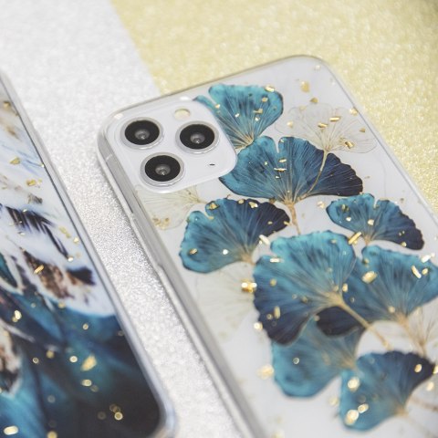 Nakładka Gold Glam do Samsung Galaxy A51 pióra Nakładka Gold Glam do Samsung Galaxy A51 pióra
