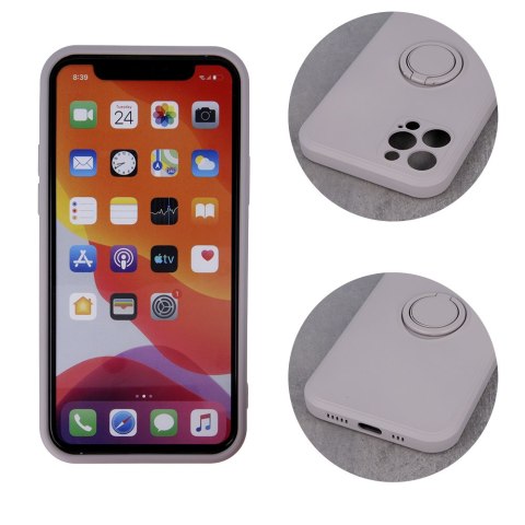 Nakładka Finger Grip do iPhone 13 6,1" jasnoszara Nakładka Finger Grip do iPhone 13 6,1" jasnoszara