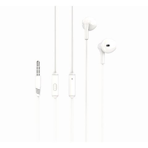 XO słuchawki przewodowe EP39 jack 3,5mm douszne białe XO słuchawki przewodowe EP39 jack 3,5mm douszne białe