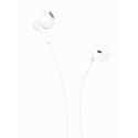 XO słuchawki przewodowe EP39 jack 3,5mm douszne białe XO słuchawki przewodowe EP39 jack 3,5mm douszne białe