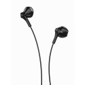 XO słuchawki przewodowe EP39 jack 3,5mm douszne czarne XO słuchawki przewodowe EP39 jack 3,5mm douszne czarne