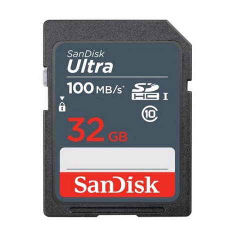 SanDisk karta pamięci 32GB SDHC Ultra 100 MB/s SanDisk karta pamięci 32GB SDHC Ultra 100 MB/s