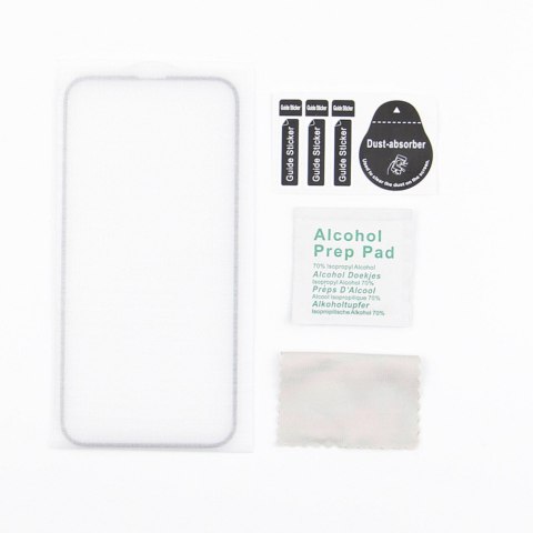 Szkło hartowane 5D do iPhone 13 / 13 Pro 6,1" / 14 6,1" czarna ramka Szkło hartowane 5D do iPhone 13 / 13 Pro 6,1" / 14 6,1" czarna ramka
