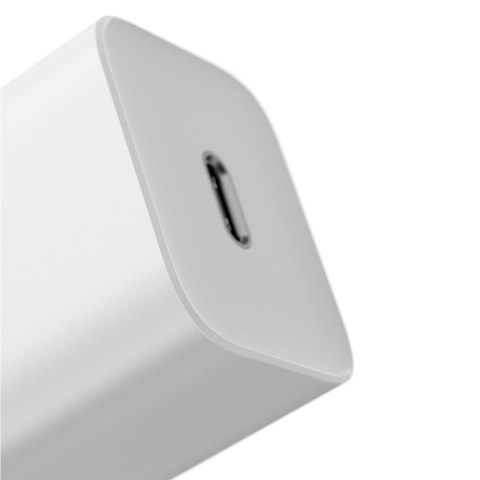 Baseus ładowarka sieciowa Super Si PD 25W 1x USB-C biała + kabel USB-C - USB-C Baseus ładowarka sieciowa Super Si PD 25W 1x USB-C biała + kabel USB-C - USB-C