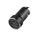Forever ładowarka samochodowa PD QC CC-06 1x USB-C 1x USB 20W czarna Forever ładowarka samochodowa PD QC CC-06 1x USB-C 1x USB 20W czarna
