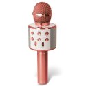 Forever mikrofon z głośnikiem Bluetooth BMS-300 różowe złoto Forever mikrofon z głośnikiem Bluetooth BMS-300 różowe złoto