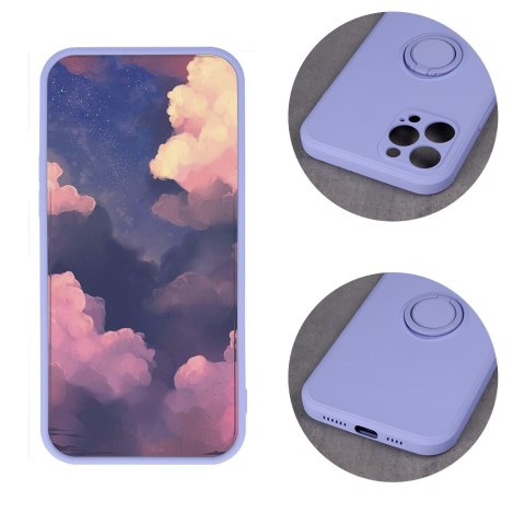 Nakładka Finger Grip do Samsung Galaxy A50 / A30 / A50s / A30s fioletowa Nakładka Finger Grip do Samsung Galaxy A50 / A30 / A50s / A30s fioletowa