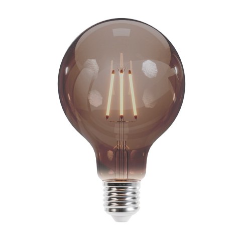 Żarówka LED Filament E27 G95 4W 230V 2000K 400lm COG dymiona Forever Light Żarówka LED Filament E27 G95 4W 230V 2000K 400lm COG dymiona Forever Light
