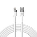 Forever kabel Flexible USB-C - Lightning 1,0 m 20W biały Forever kabel Flexible USB-C - Lightning 1,0 m 20W biały