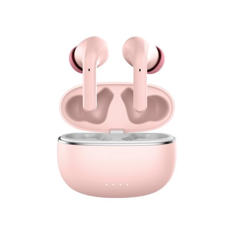 Forever słuchawki Bluetooth ANC TWE-210 Earp z etui ładującym różowy Forever słuchawki Bluetooth ANC TWE-210 Earp z etui ładującym różowy
