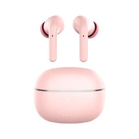 Forever słuchawki Bluetooth ANC TWE-210 Earp z etui ładującym różowy Forever słuchawki Bluetooth ANC TWE-210 Earp z etui ładującym różowy