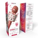 Forever mikrofon z głośnikiem Bluetooth BMS-300 Lite różowe złoto