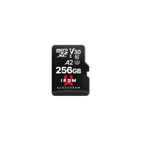 GoodRam karta pamięci IRDM 512GB microSD UHS-I U3 A2 V30 z adapterem GoodRam karta pamięci IRDM 512GB microSD UHS-I U3 A2 V30 z adapterem