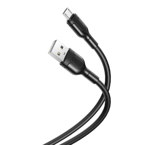 XO kabel NB212 USB - microUSB 1,0 m 2,1A czarny XO kabel NB212 USB - microUSB 1,0 m 2,1A czarny