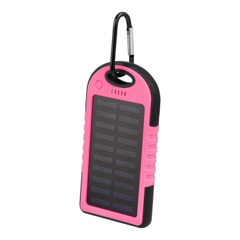 Setty power bank solarny SPBS-05 5000 mAh różowy Setty power bank solarny SPBS-05 5000 mAh różowy