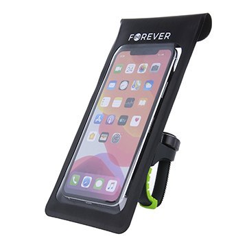 Wodoodporny uchwyt rowerowy BH-130 Forever Outdoor czarny Wodoodporny uchwyt rowerowy BH-130 Forever Outdoor czarny