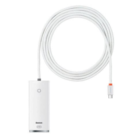 Baseus adapter HUB Lite USB-C do 4x USB 3.0 2,0m biały Baseus adapter HUB Lite USB-C do 4x USB 3.0 2,0m biały