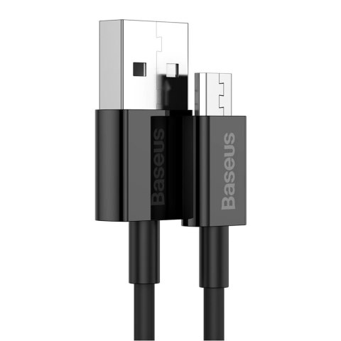 Baseus kabel Superior USB - microUSB 2,0 m 2,0A czarny Baseus kabel Superior USB - microUSB 2,0 m 2,0A czarny
