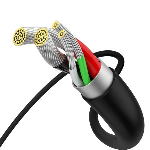 Baseus kabel Superior USB - microUSB 2,0 m 2,0A czarny Baseus kabel Superior USB - microUSB 2,0 m 2,0A czarny