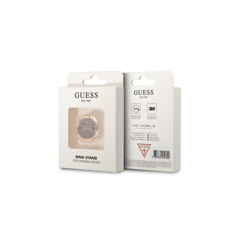 Guess podstawka Ring GURSHG4SW brązowa 4G Guess podstawka Ring GURSHG4SW brązowa 4G