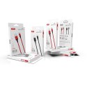 XO kabel NB143 USB - microUSB 1,0 m 2,4A czarny XO kabel NB143 USB - microUSB 1,0 m 2,4A czarny