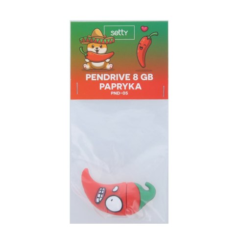 Setty Pendrive 8GB Papryka PND-05 Setty Pendrive 8GB Papryka PND-05