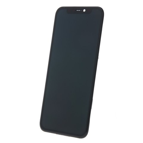 Wyświetlacz z panelem dotykowym iPhone XS Hard Oled ZY COF czarny