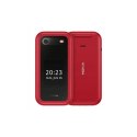 Telefon Nokia 2660 DS czerwona + Ładowarka biurkowa Telefon Nokia 2660 DS czerwona + Ładowarka biurkowa
