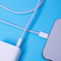 Maxlife kabel MXUC-06 USB-C - Lightning 1,0 m 20W niebieski nylonowy Maxlife kabel MXUC-06 USB-C - Lightning 1,0 m 20W niebieski nylonowy