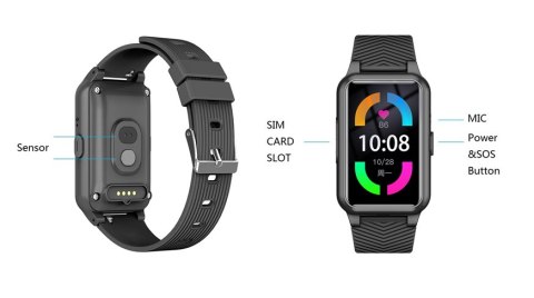 Forever smartwatch SIVA ST-100 czarny Forever smartwatch SIVA ST-100 czarny