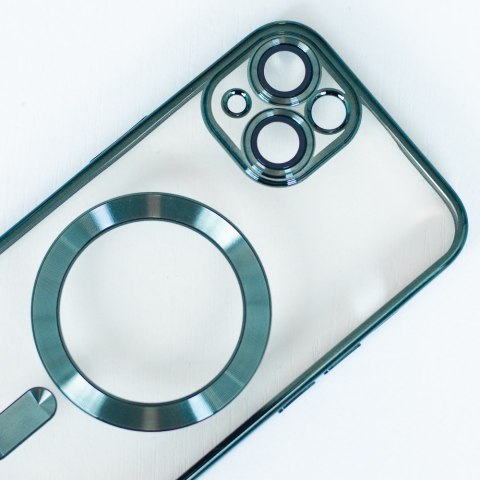 Nakładka Color Chrome Mag do iPhone 14 Pro Max 6,7" zielona Nakładka Color Chrome Mag do iPhone 14 Pro Max 6,7" zielona