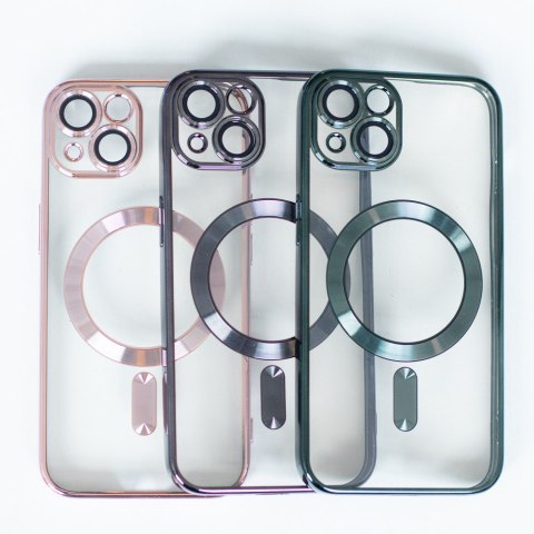 Nakładka Color Chrome Mag do iPhone 14 Pro Max 6,7" zielona Nakładka Color Chrome Mag do iPhone 14 Pro Max 6,7" zielona