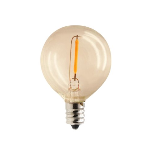 Żarówka LED FL-2B E12 G40 0.5W 3V 24lm złota Forever Light 6 sztuk Żarówka LED FL-2B E12 G40 0.5W 3V 24lm złota Forever Light 6 sztuk